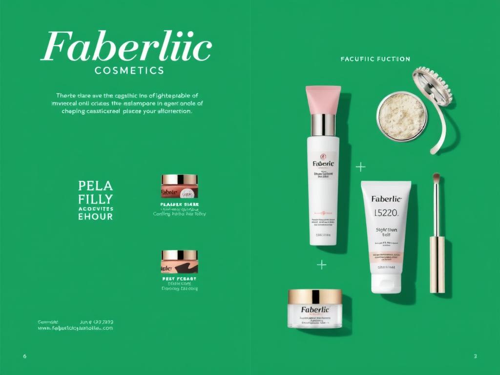 Faberlic cosmetics catalogфото