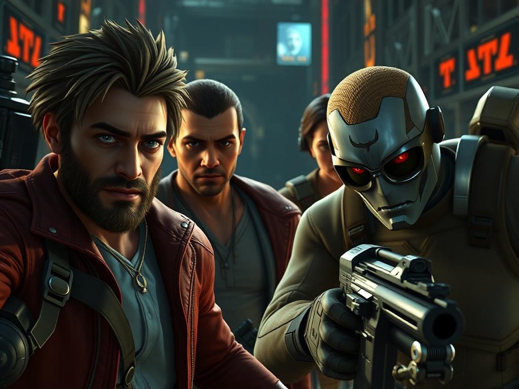 Movie stars in video gamesфото