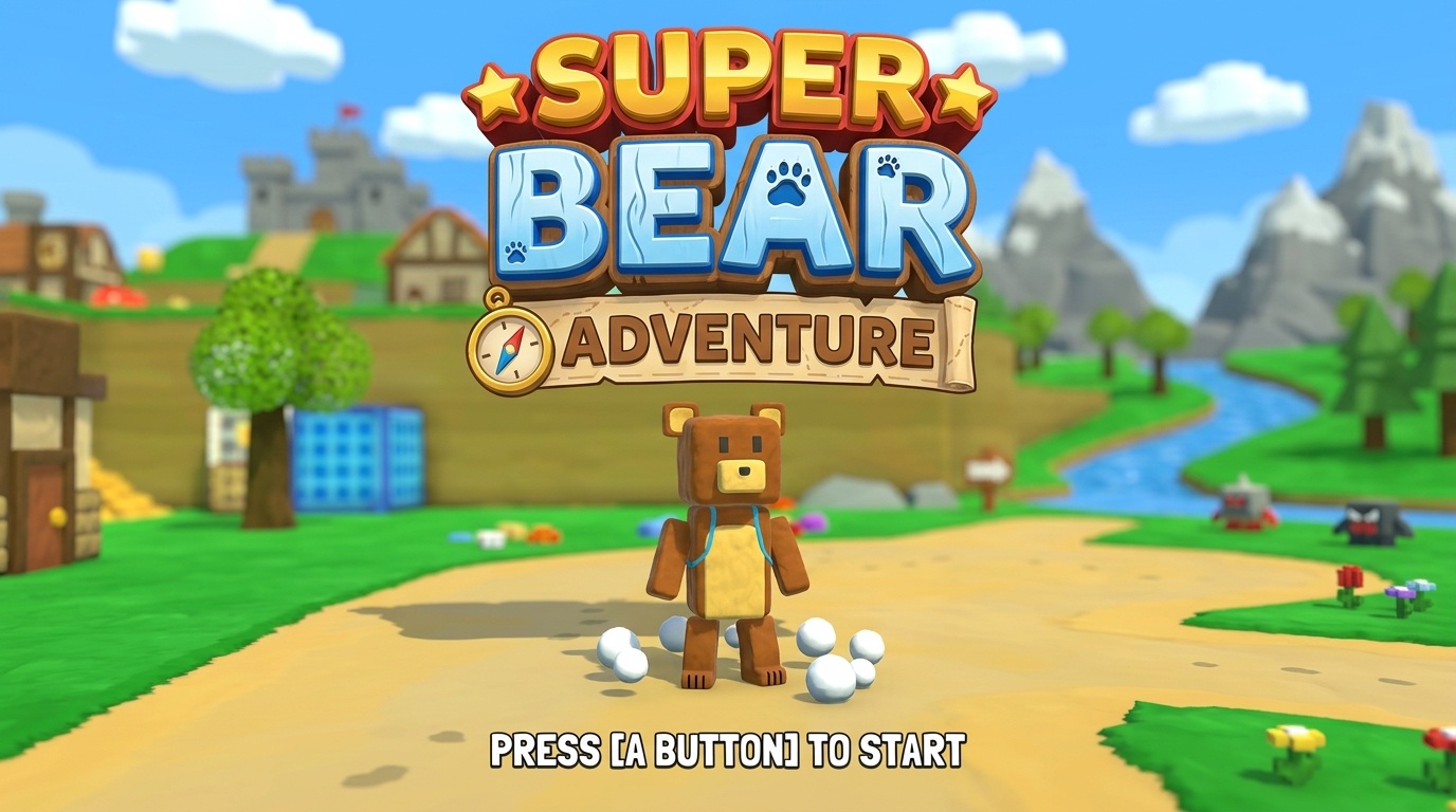 Секреты Super Bear Adventure: где найти скрытые локации, бонусы и пасхалки в игре